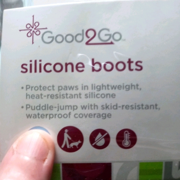Good2Go Dog Silicone Boots For Dogs Size Xl Rainboots Poshmark
